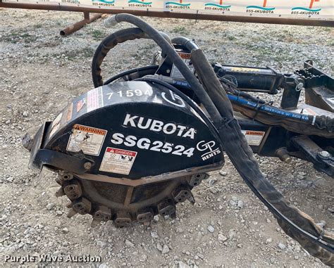 stump grinder for kubota skid steer|kubota stump grinder for sale.